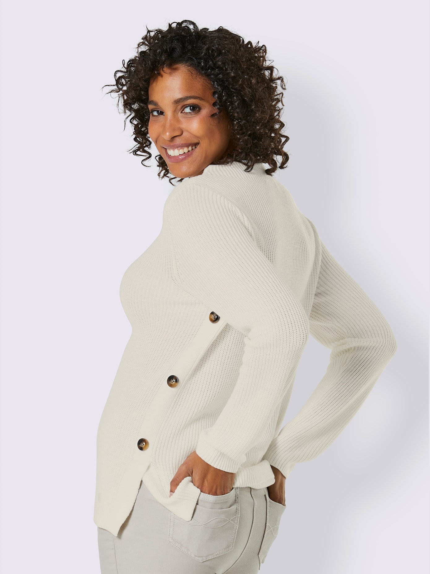 Pull en lyocell et viscose mélange de lyocell et de viscose de qualité