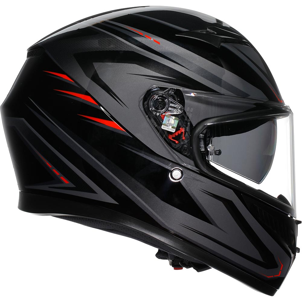 AGV - Casque K3 Syth Noir / Rouge