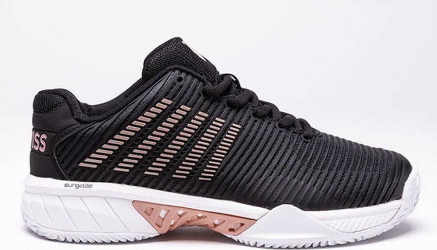 K-Swiss Hypercourt Express 2 Clay Dames Sportschoenen Tennis Smashcourt Black Gold