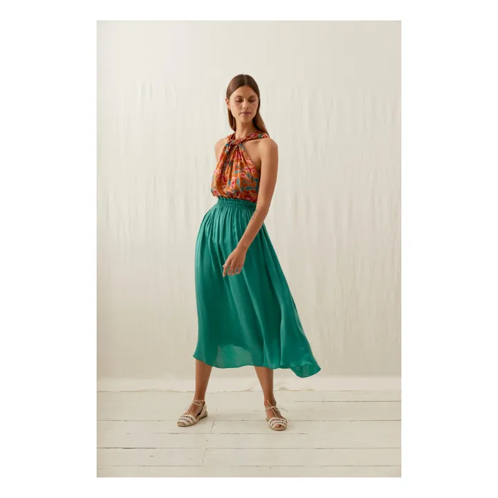 Louise Misha Jupe Irielle - Collection Femme | Bleu Vert