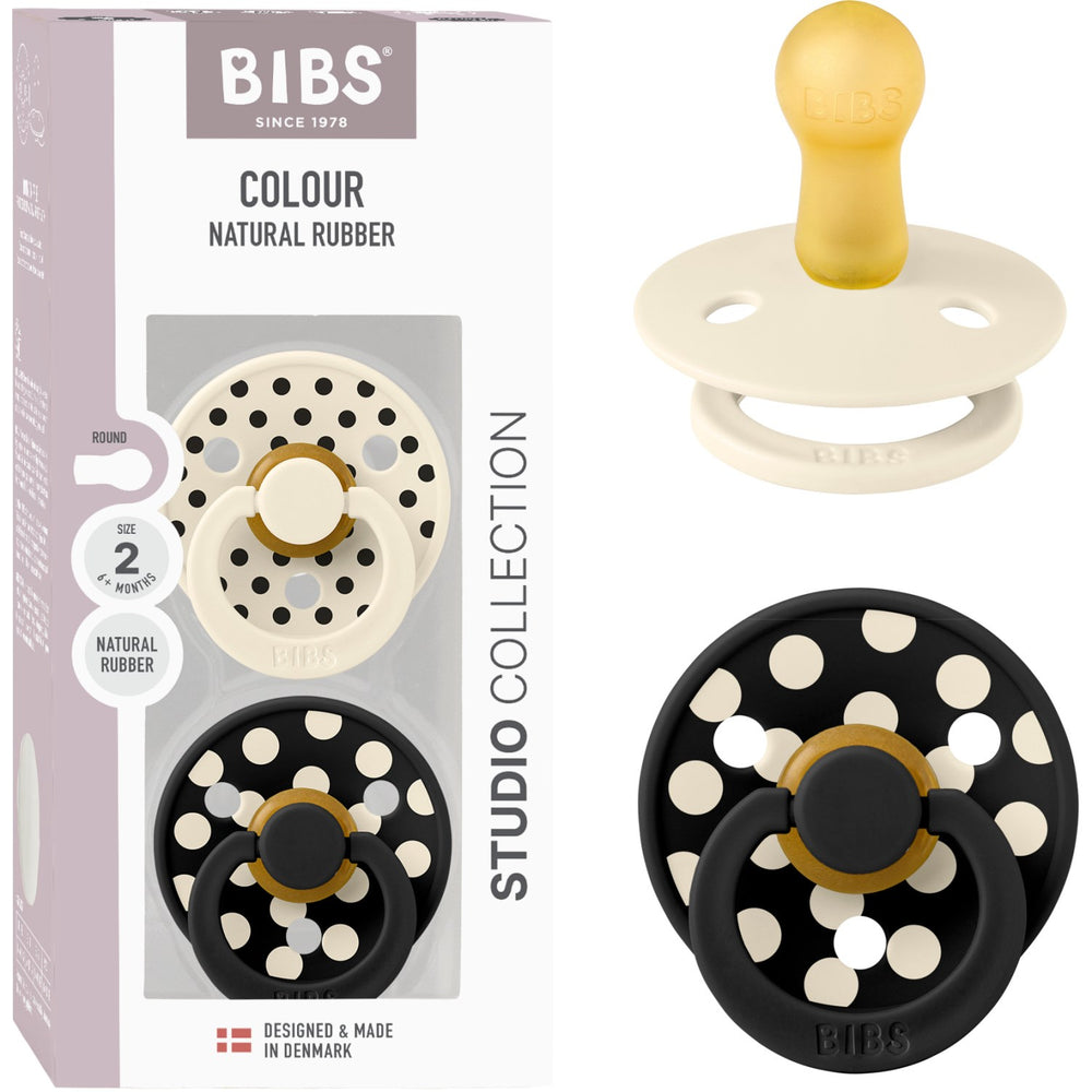 Køb Bibs Ivory/Black Sut Studio Colour 2-Pak Polka Latex