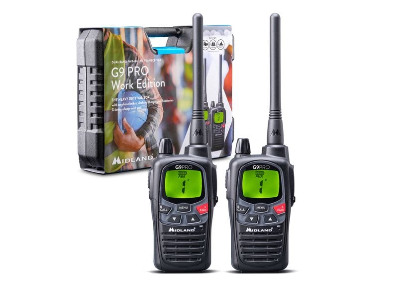 Midland Funkgerät G9 Pro, 2er Set Handfunkgeräte-Set