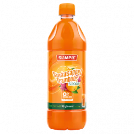 Slimpie Sinaasappel framboos siroop