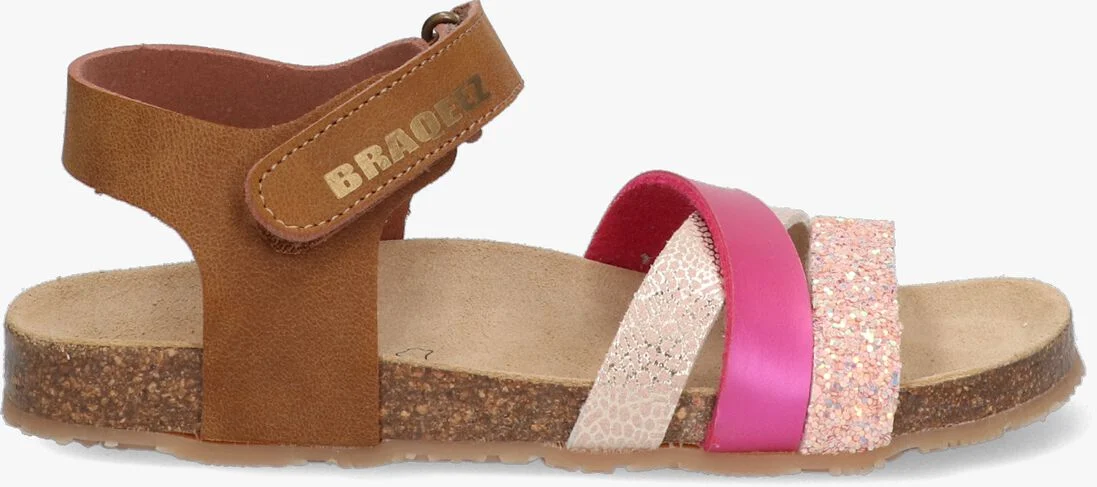 BRAQEEZ cognac braqeez sandalen sammy spain