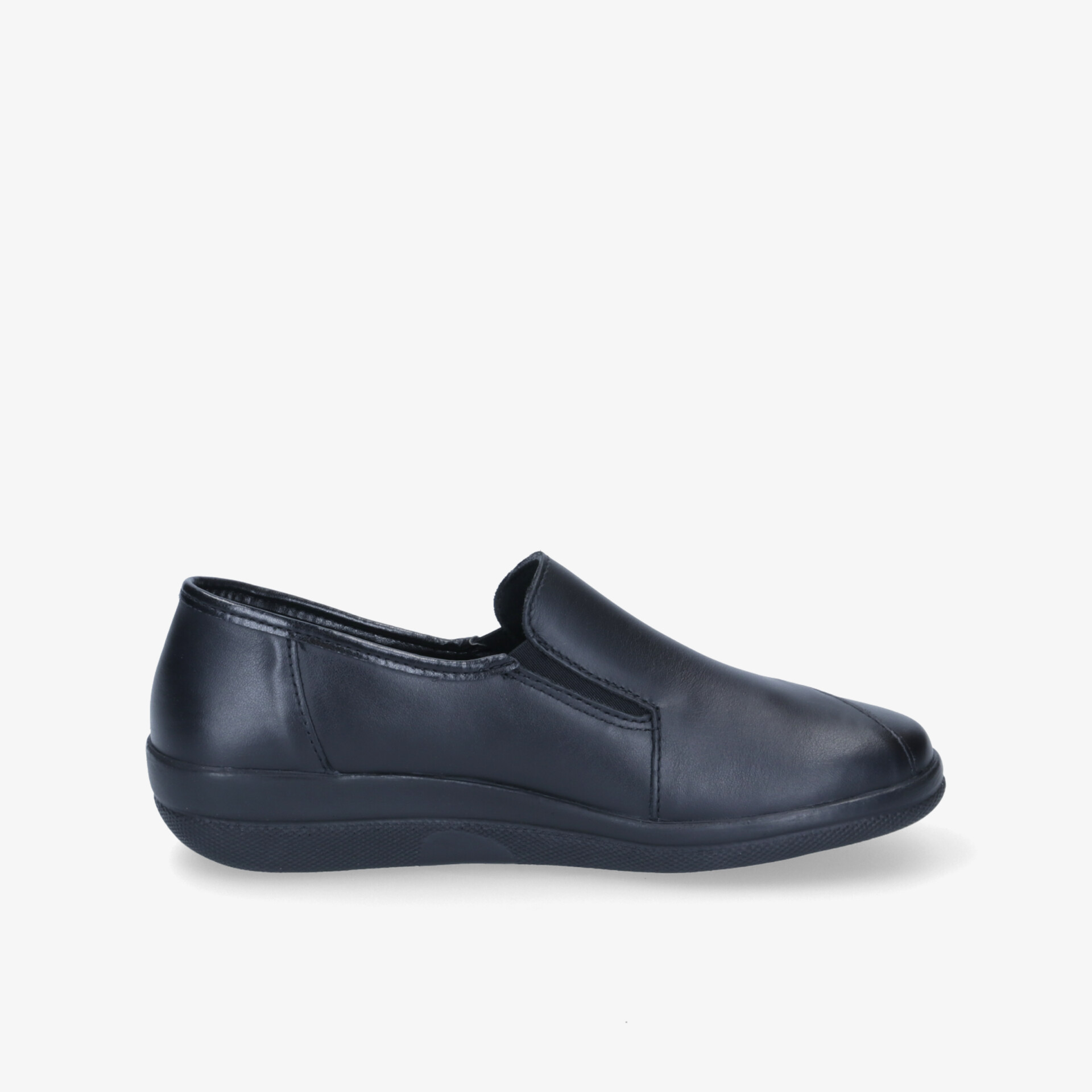 COMFINO Damen Slipper schwarz