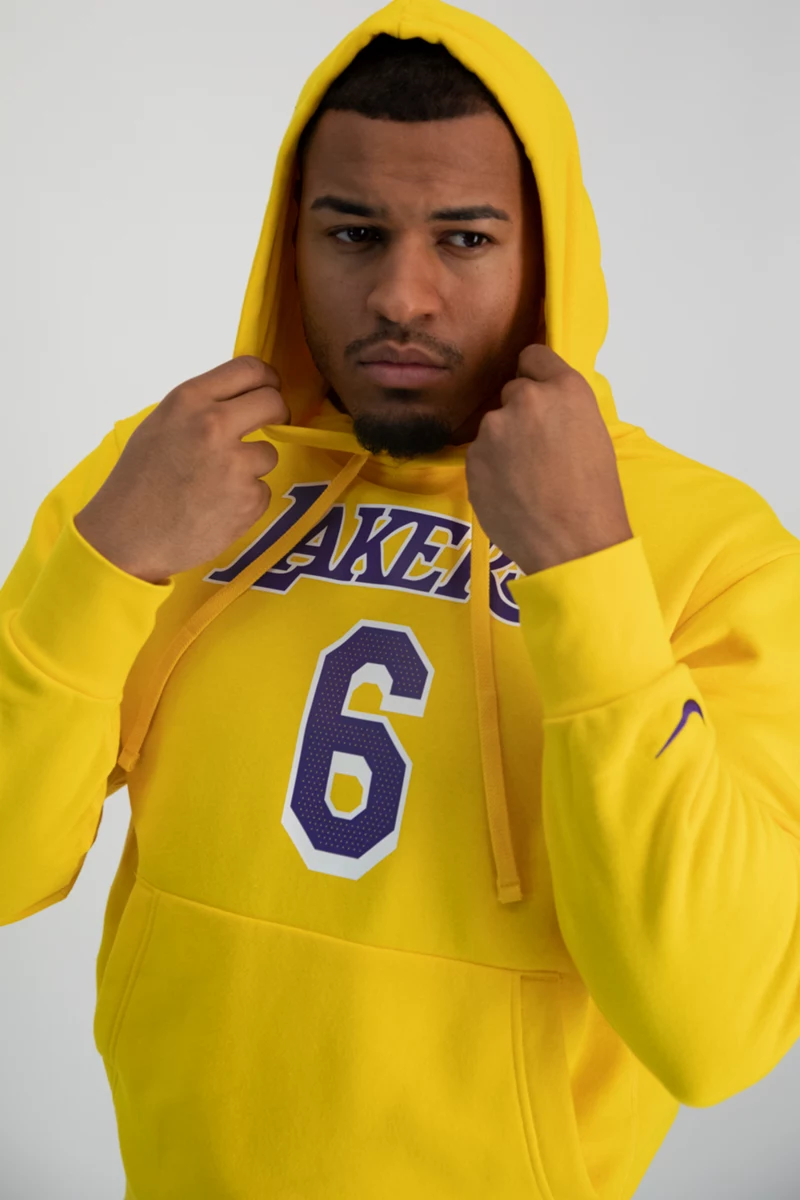 Nike Los Angeles Lakers Essential LeBron James Herren Hoodie