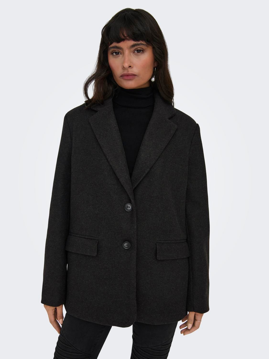 ONLWEMBLEY Blazer Dark Grey Melange