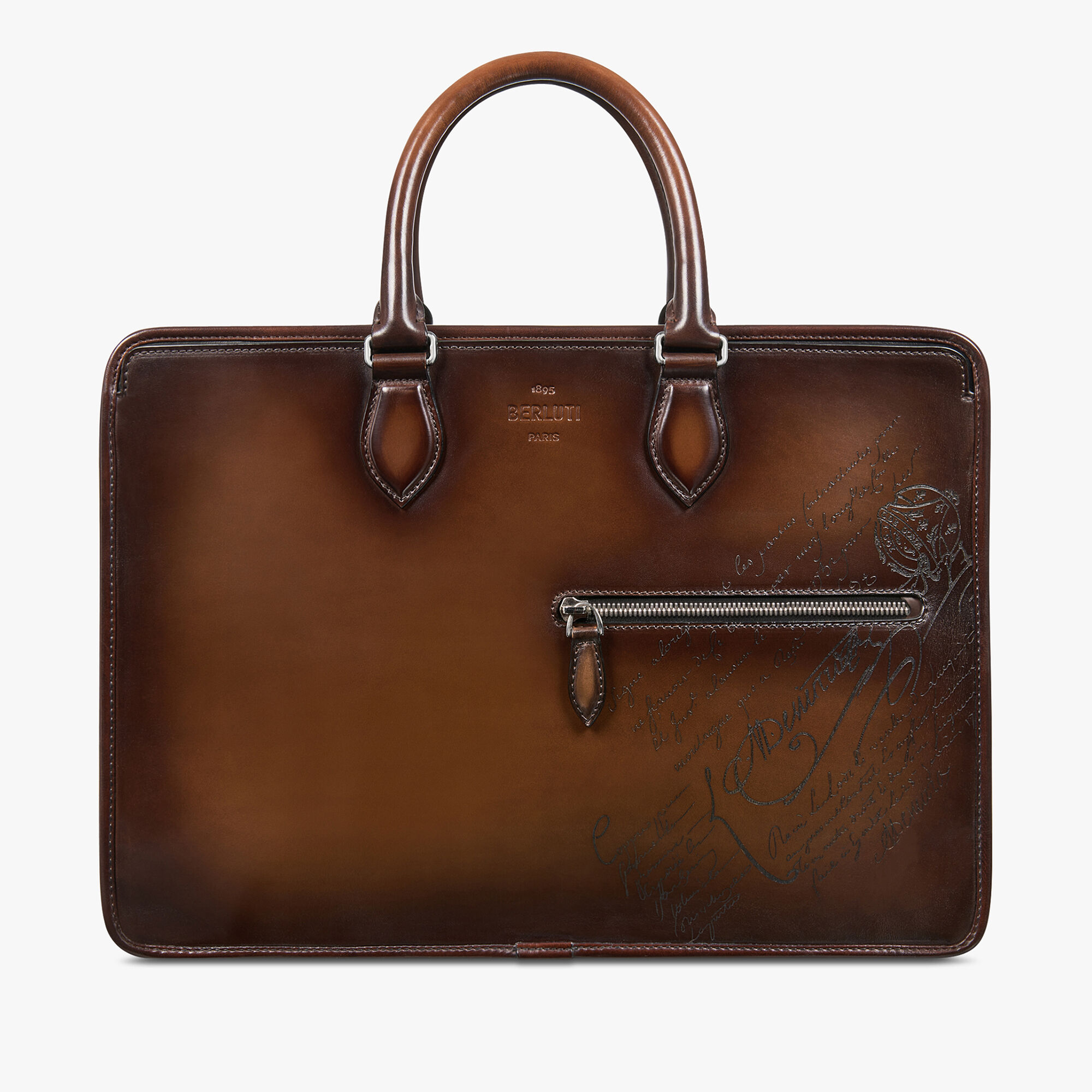 Cartable Un Jour En Cuir Scritto