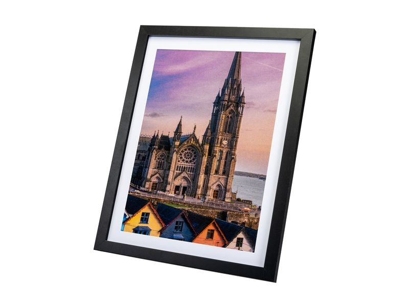 COCON Bilderrahmen 8er-Set, Schwarz Fotorahmen in vier Grössen