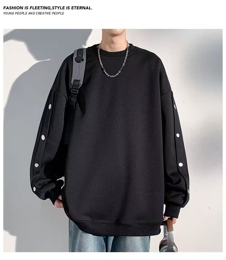 Neonity Wear - Effen sweatshirt met ronde hals