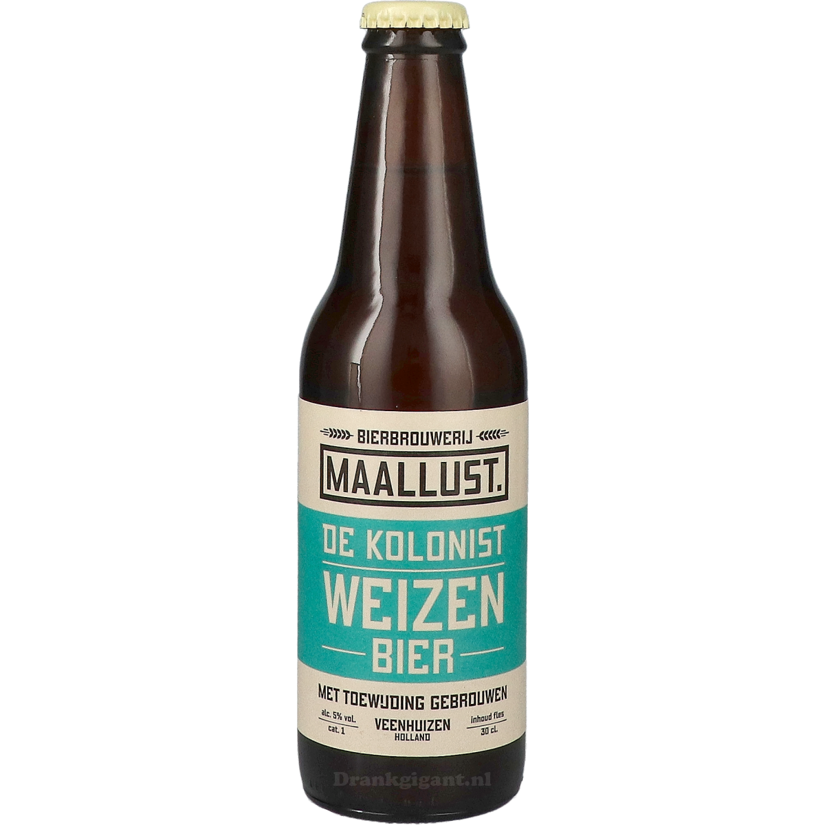 Maallust De Kolonist Weizen 30 cl