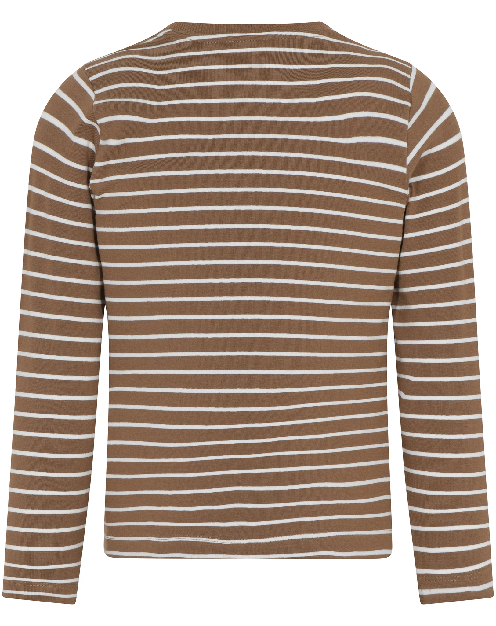 Langarmshirt YD STRIPE BASIC in coca mocha