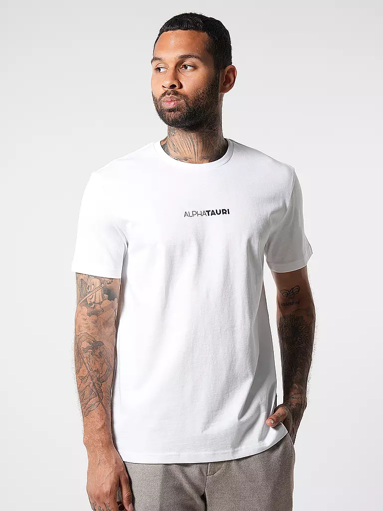 ALPHATAURI T-Shirt JOTTO weiss