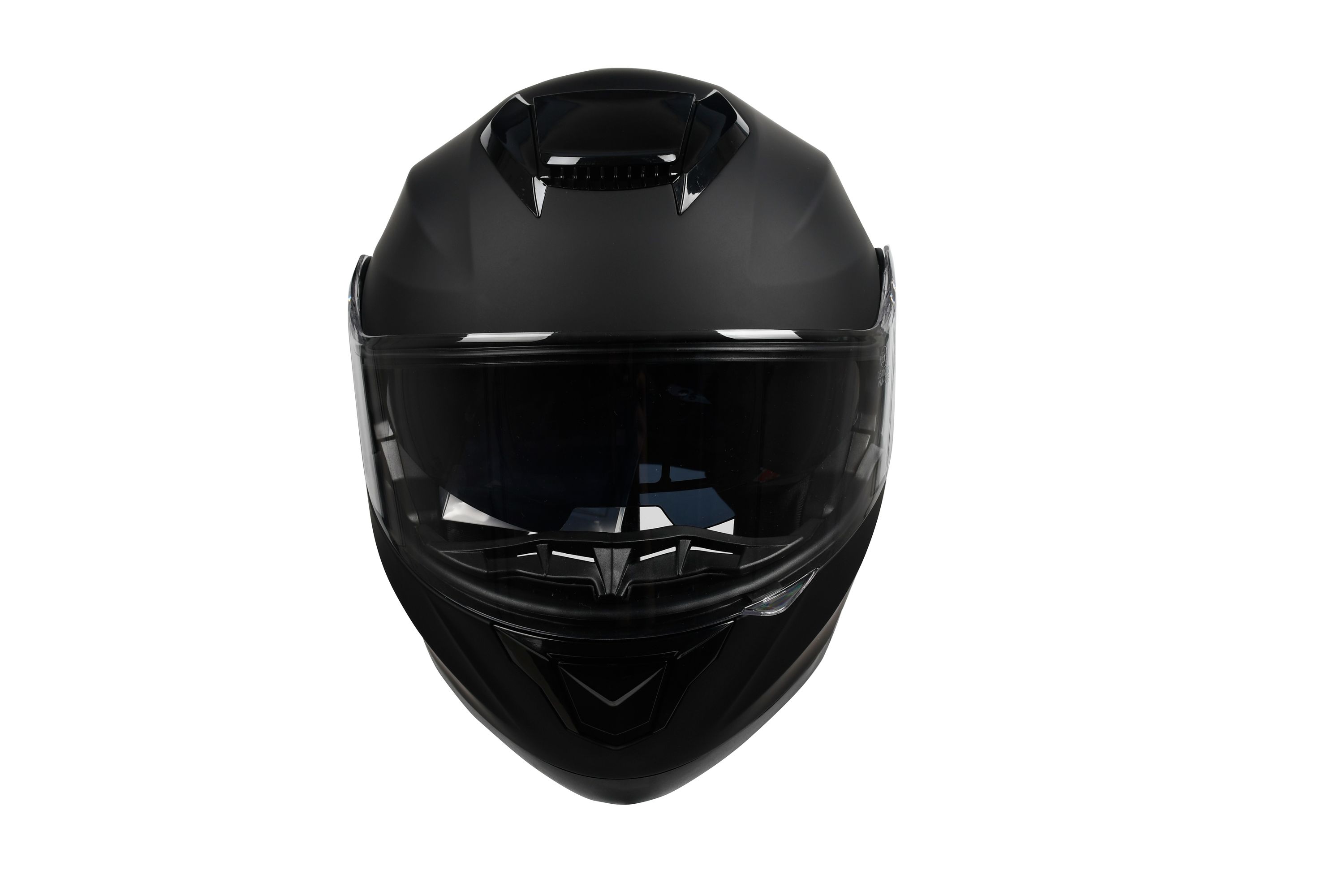 Motorrad Klapphelm schwarz matt Grösse 61