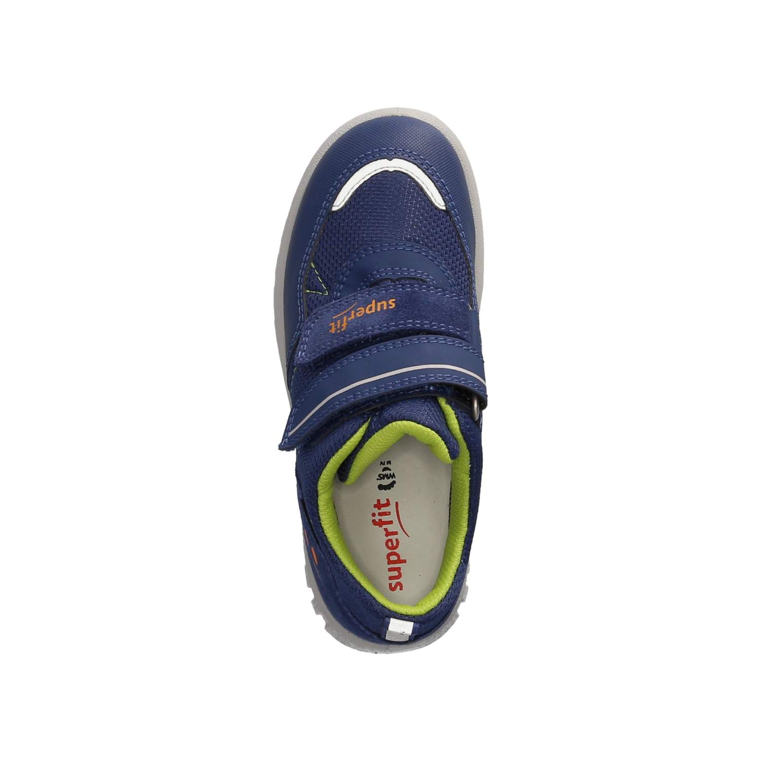 Superfit Klettschuhe SPORT 7 MINI - blau/hellgrün