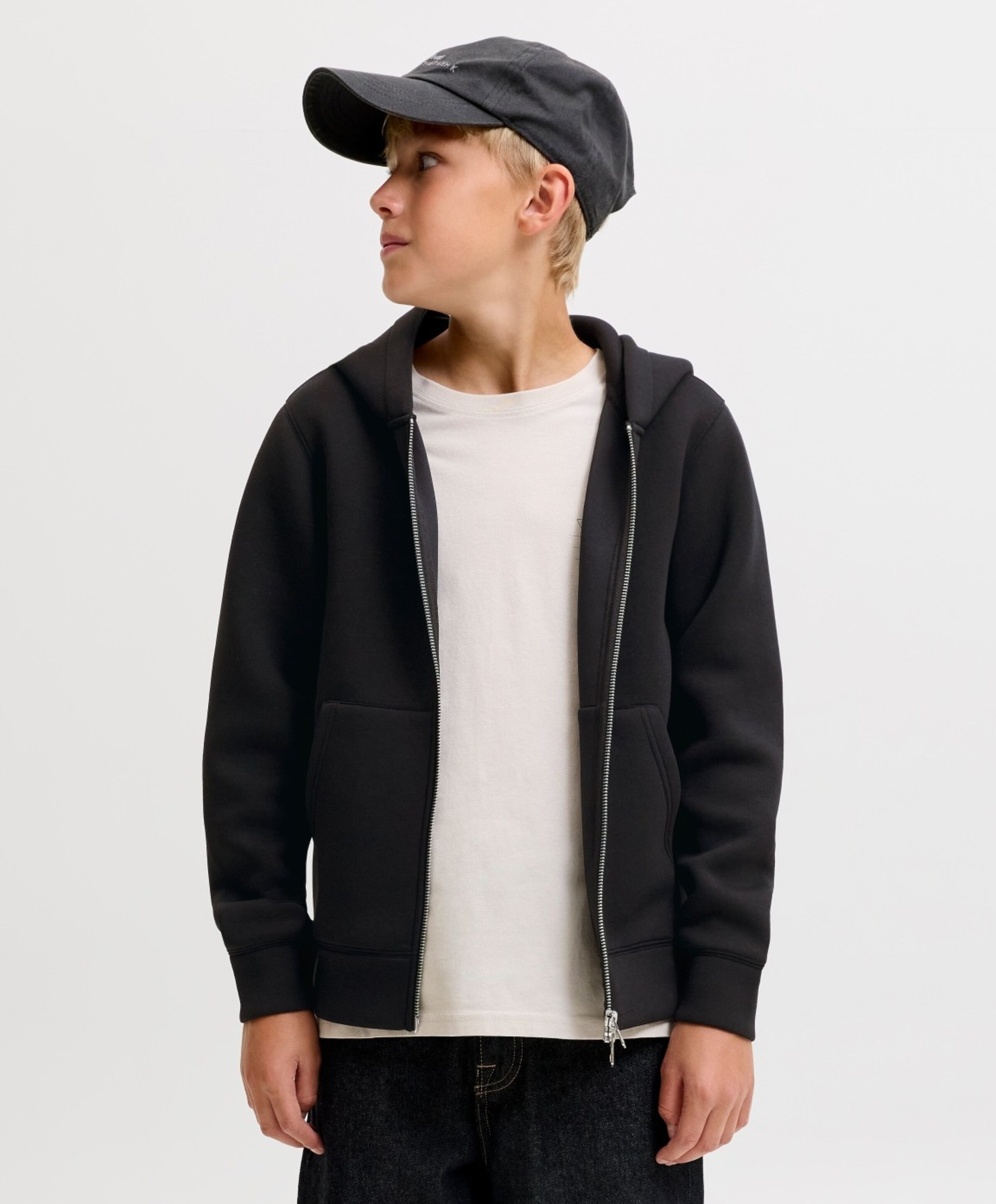 Jack & Jones Jongens vest zwart