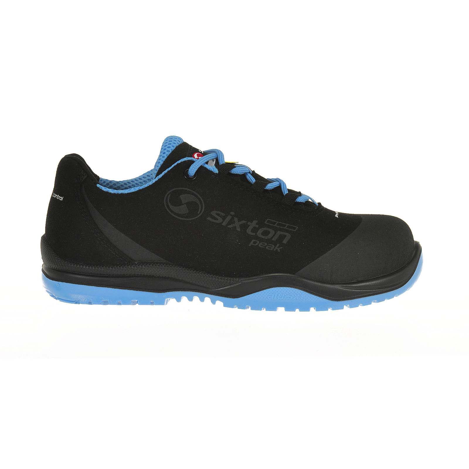 Sixton Peak Cuban - Werkschoenen - Zwart / Blauw - 35