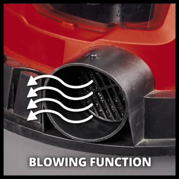 Einhell 18V nat-/droogzuiger TC-VC 18/15 Li (zonder accu)
