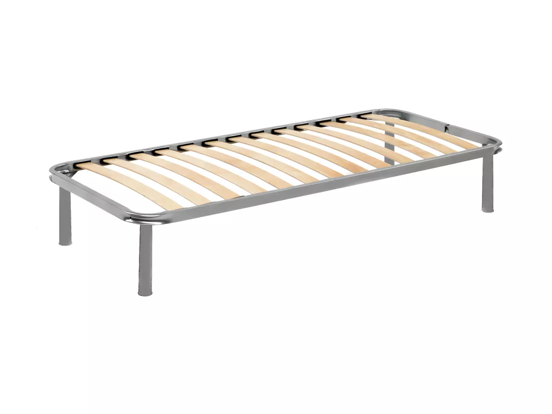 Sommier simple Dgrilli, Sommier à lattes orthopédique, 100% Made in Italy, 80x190h 31 cm