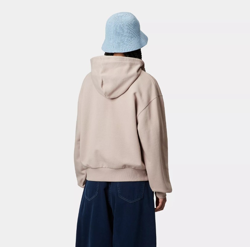 Carhartt WIP W' Hooded Casey Jacket Dusky Beige / Silver