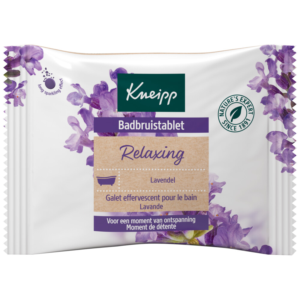 12x Kneipp Badbruistablet Lavendel80 gr