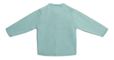 Petite Chérie Atelier Margit Cardigan, Light Green/Dusty Green