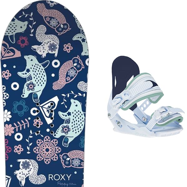 Pack snowboard ROXY JR POPPY PACKAGE