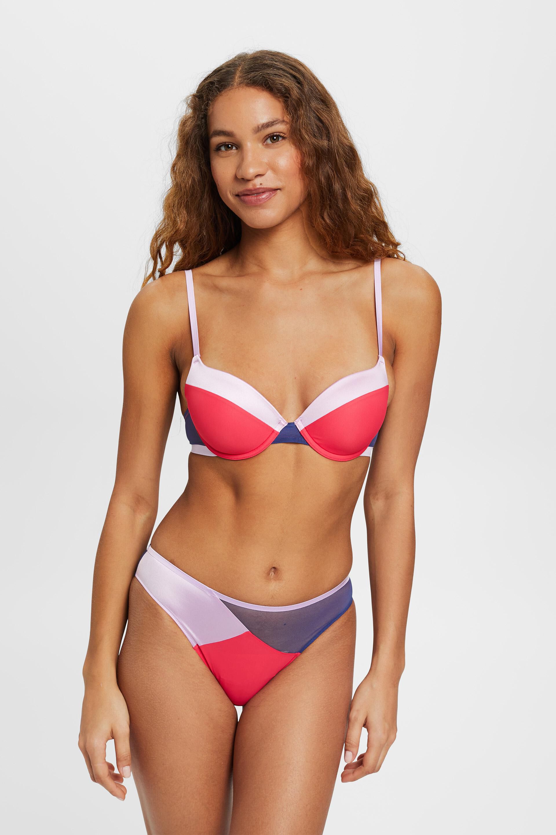 Mini-slip au design colorblock
