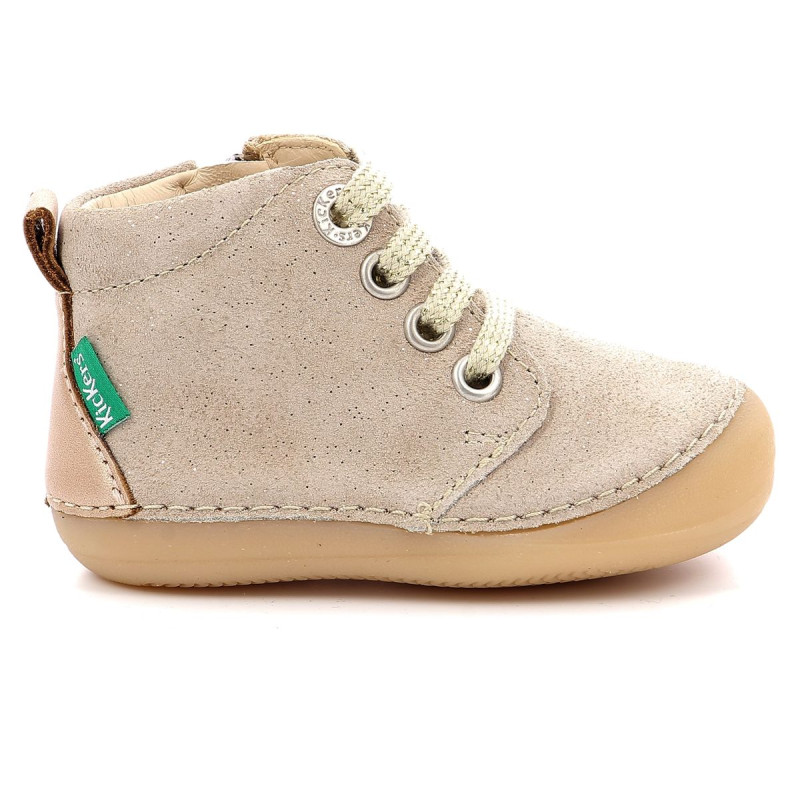 Kickers Kickers Sonizip Beige Champagne