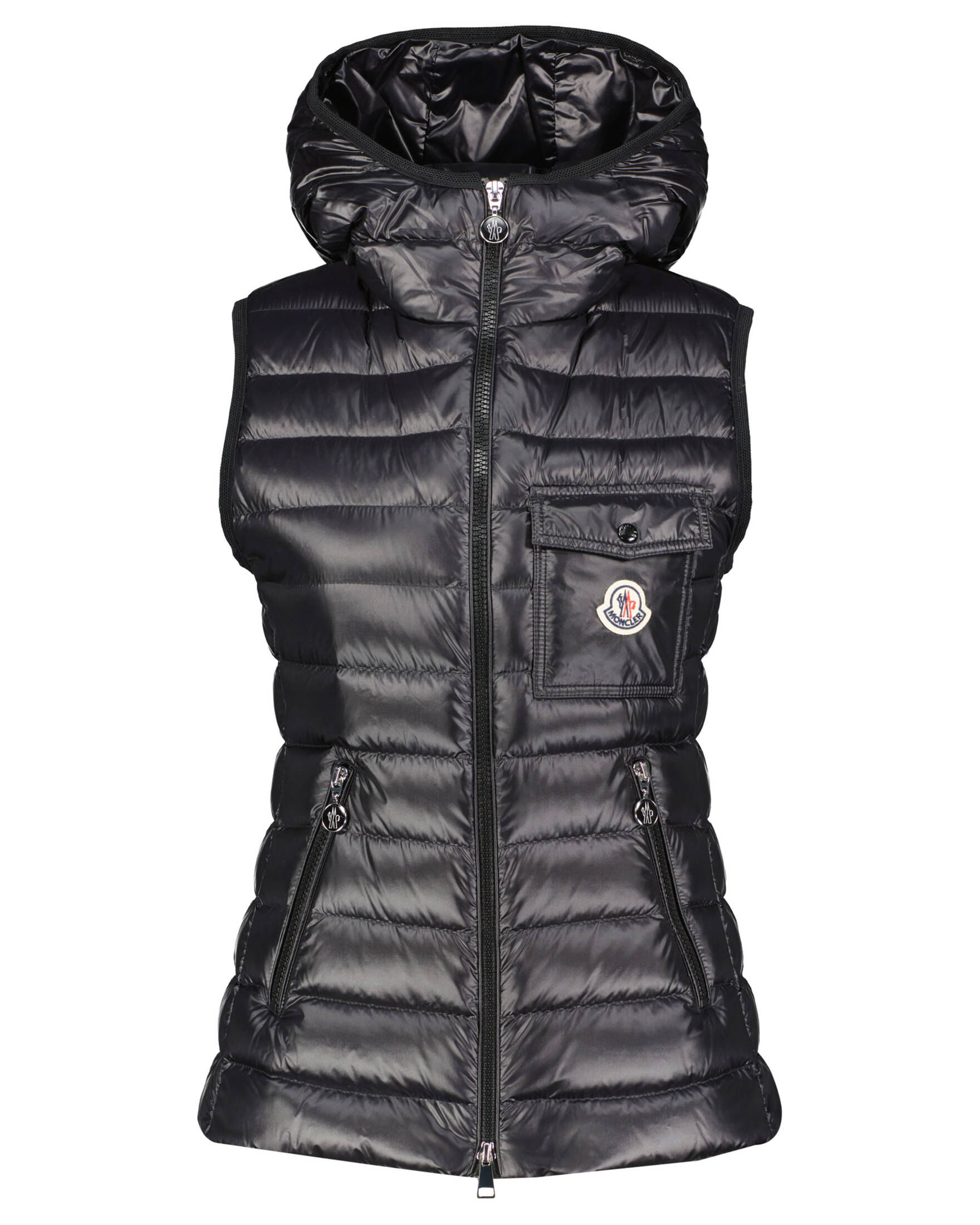 Moncler| Damen Daunenweste mit Kapuze GLYGOS