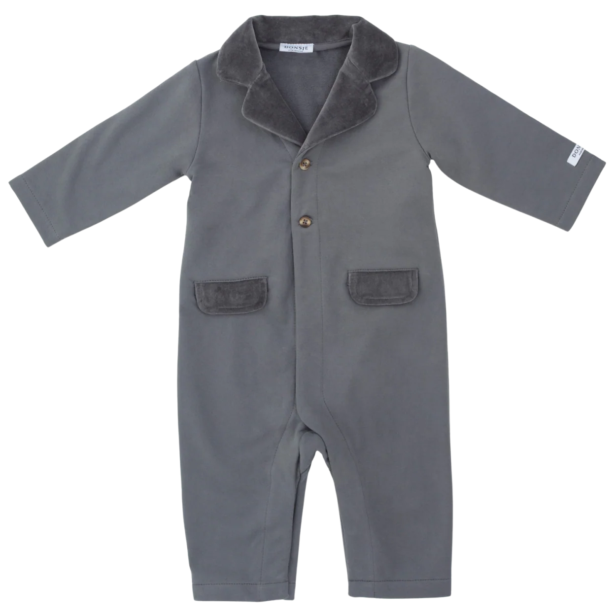 Alane Jumpsuit | Navy Grey