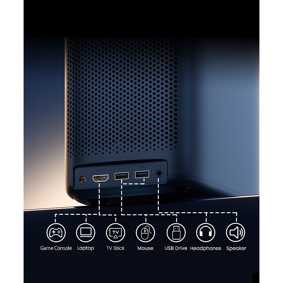 Dangbei N2 Stand Bundle - DLP LED Full HD - 400 Lumens