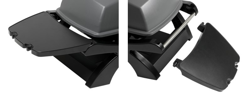 TEPRO Tisch-Gasgrill ABINGTON - anthrazit-schwarz - 3142N