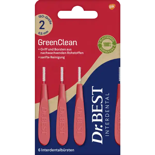 GreenClean Interdentalbürsten Gr. 2