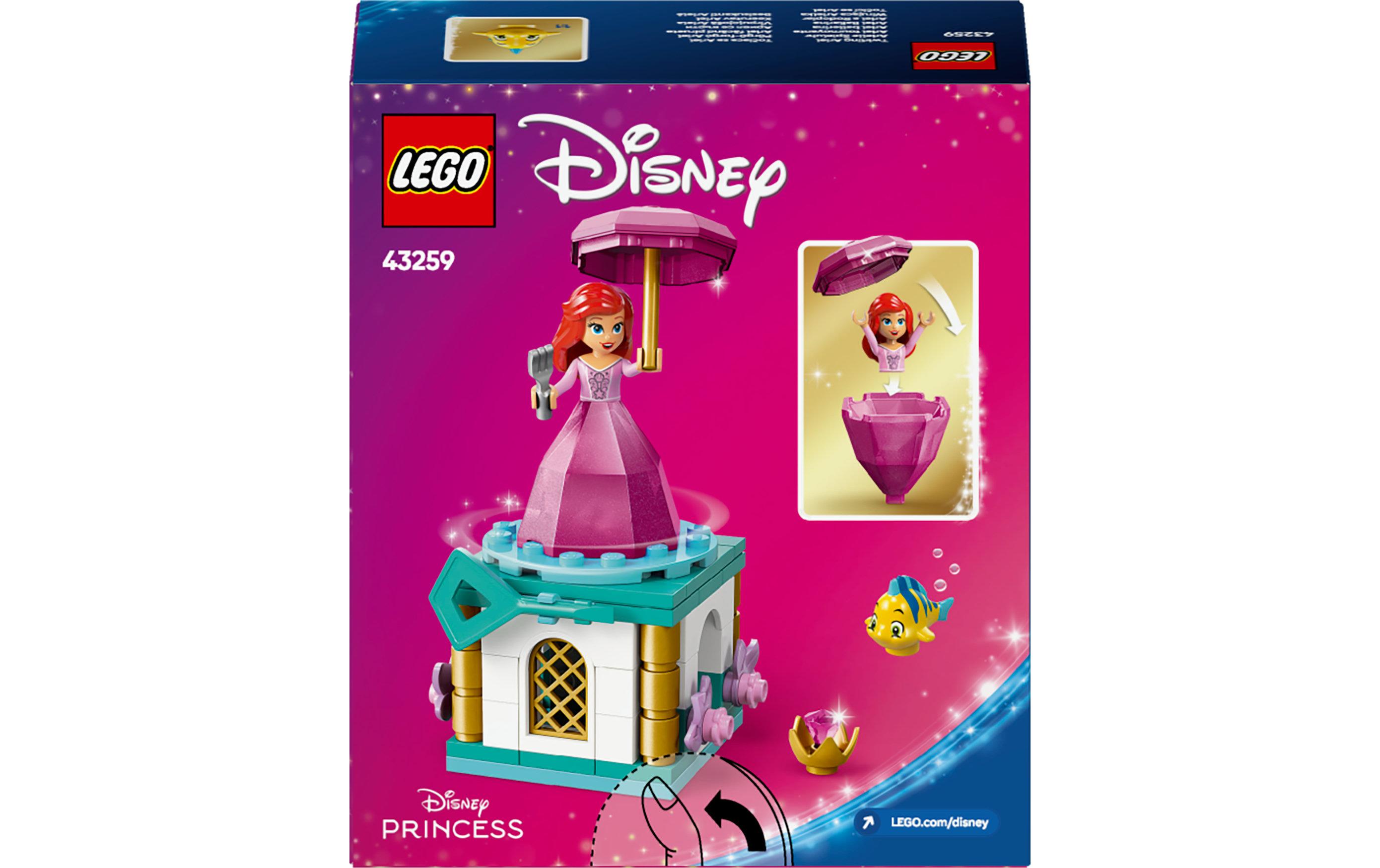 Disney Princess Arielle Spieluhr 43259Disney Bauset mit Spielfiguren Arielle und Fabius