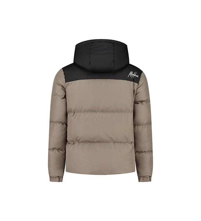 Malelions Men Sport Counter Puffer Jacket Winterjas