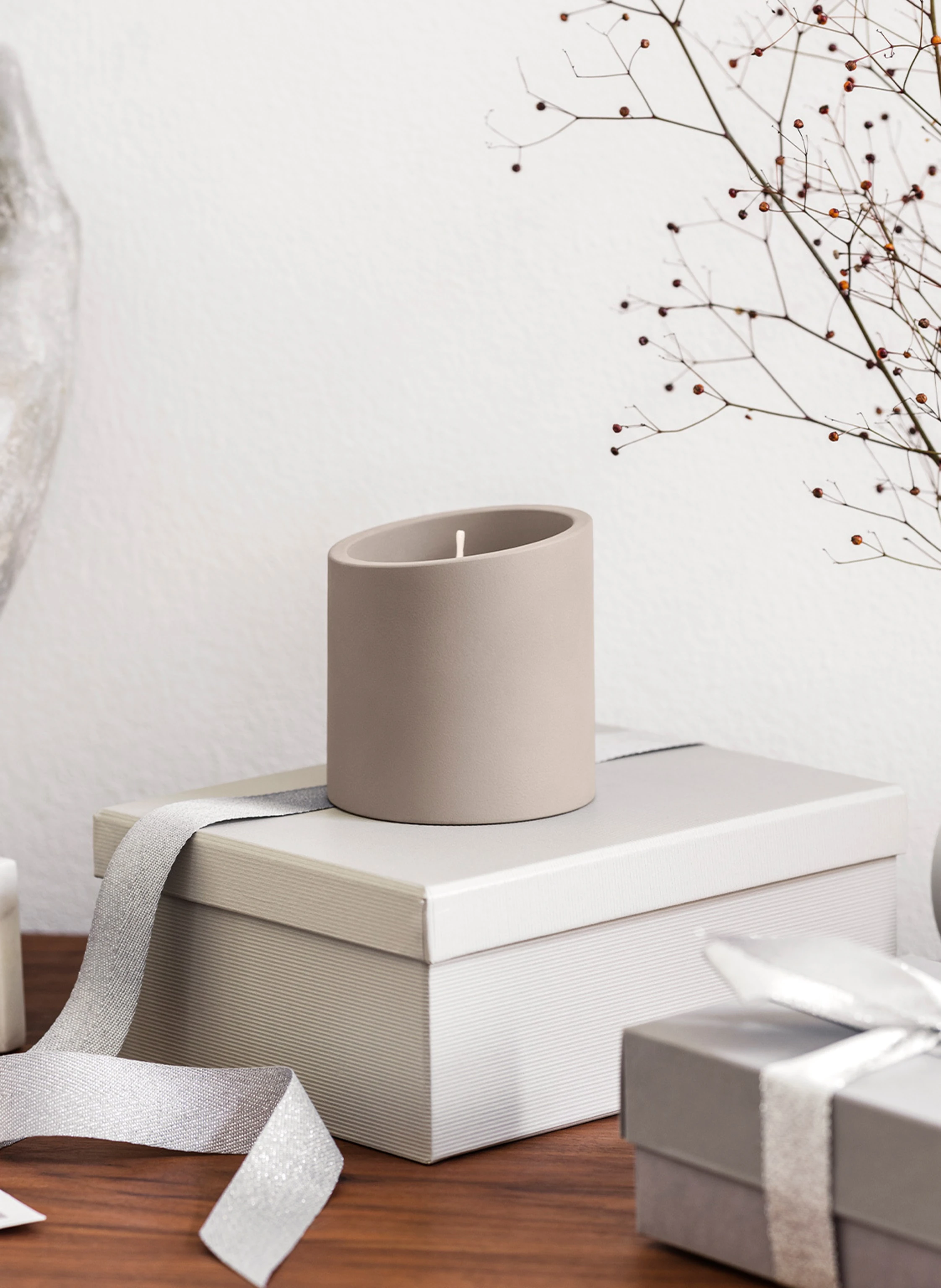 Villeroy & Boch Duftkerze beige Energy NEWMOON HOME