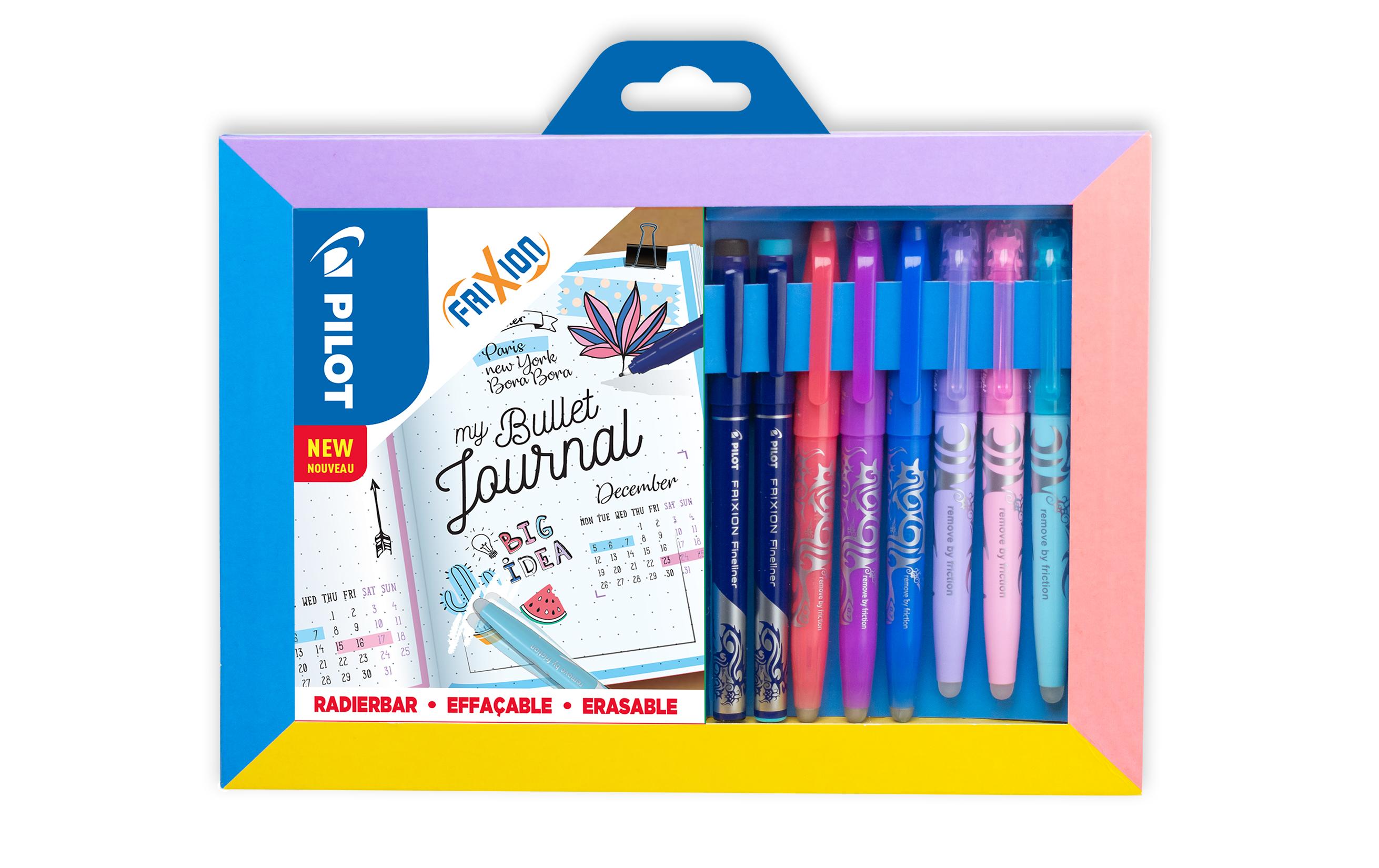 Schreibset FriXion Bullet Journal Gift Box 9-teiligStifteset mit Notizbuch
