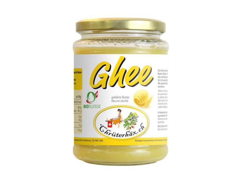 Chrüterhäx Bio Ghee 300 g Hocherhitzbare, geklärte Butter
