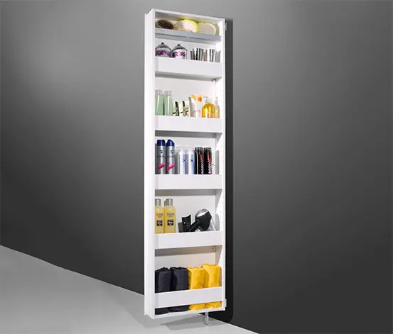 Drehschrank mit Ganzkörperspiegel