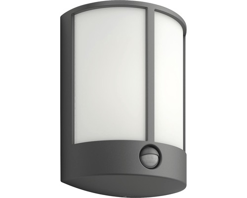 LED Sensor Buiten Wandlamp 6W 600 lm Voorraad antraciet