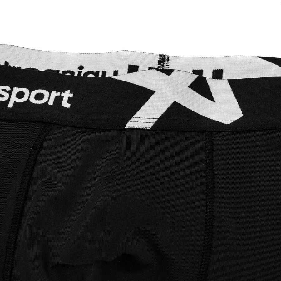 Unisport Athletic Shorts Boxer 2-Pack - Noir