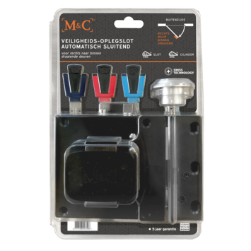 M&C veiligheidsoplegslot SKG 2-sterren rechts