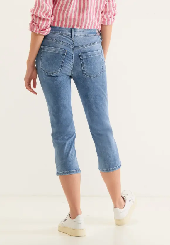 Slim Fit Jeans - light indigo random wash