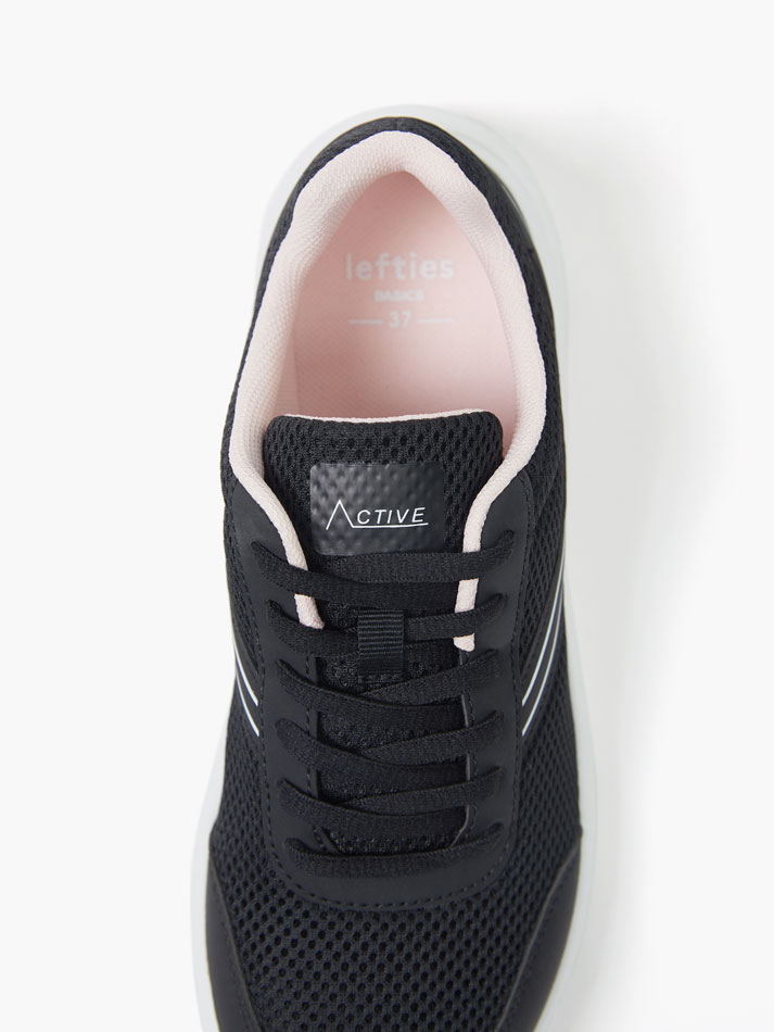 Tênis esportivo leve - Preto