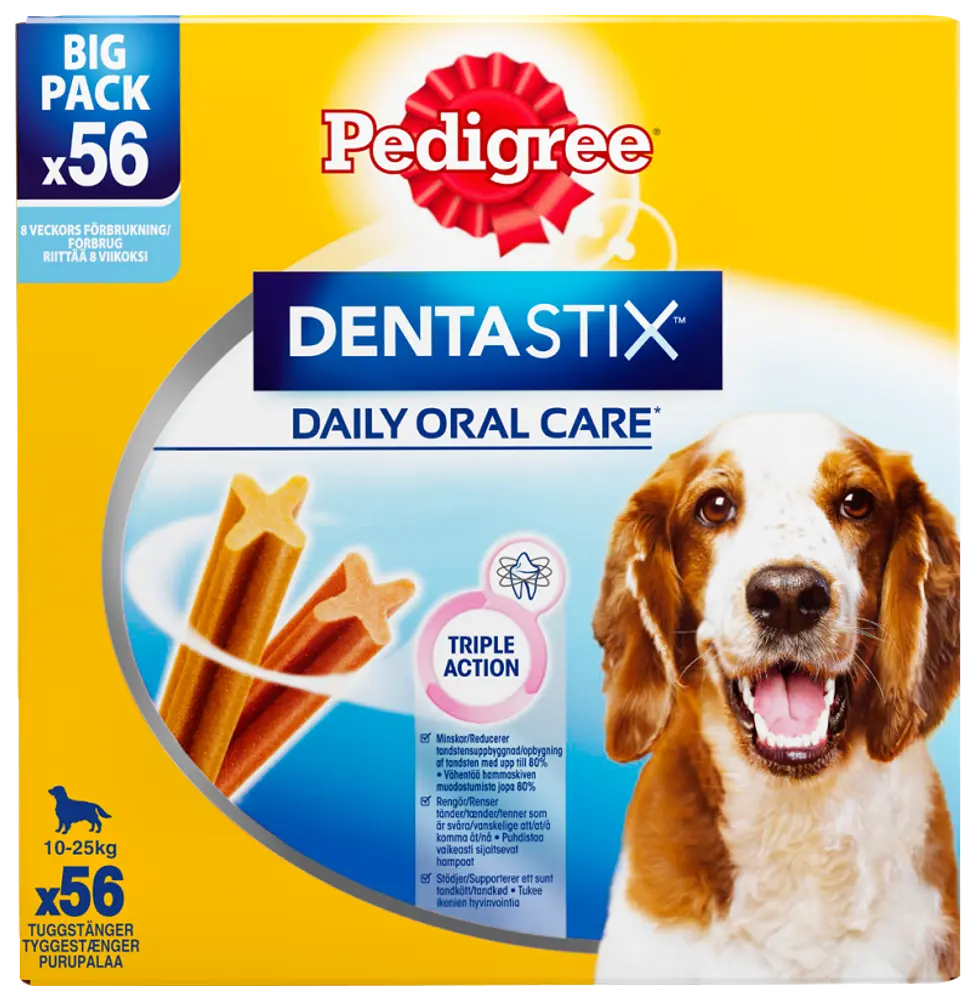 Pedigree Dentastix Daily medium 56-pak