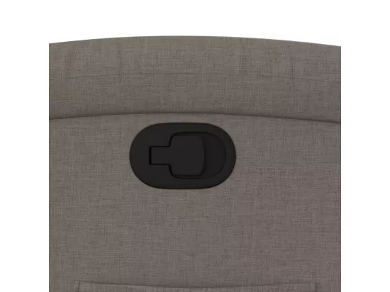 Fauteuil inclinable Taupe Tissu