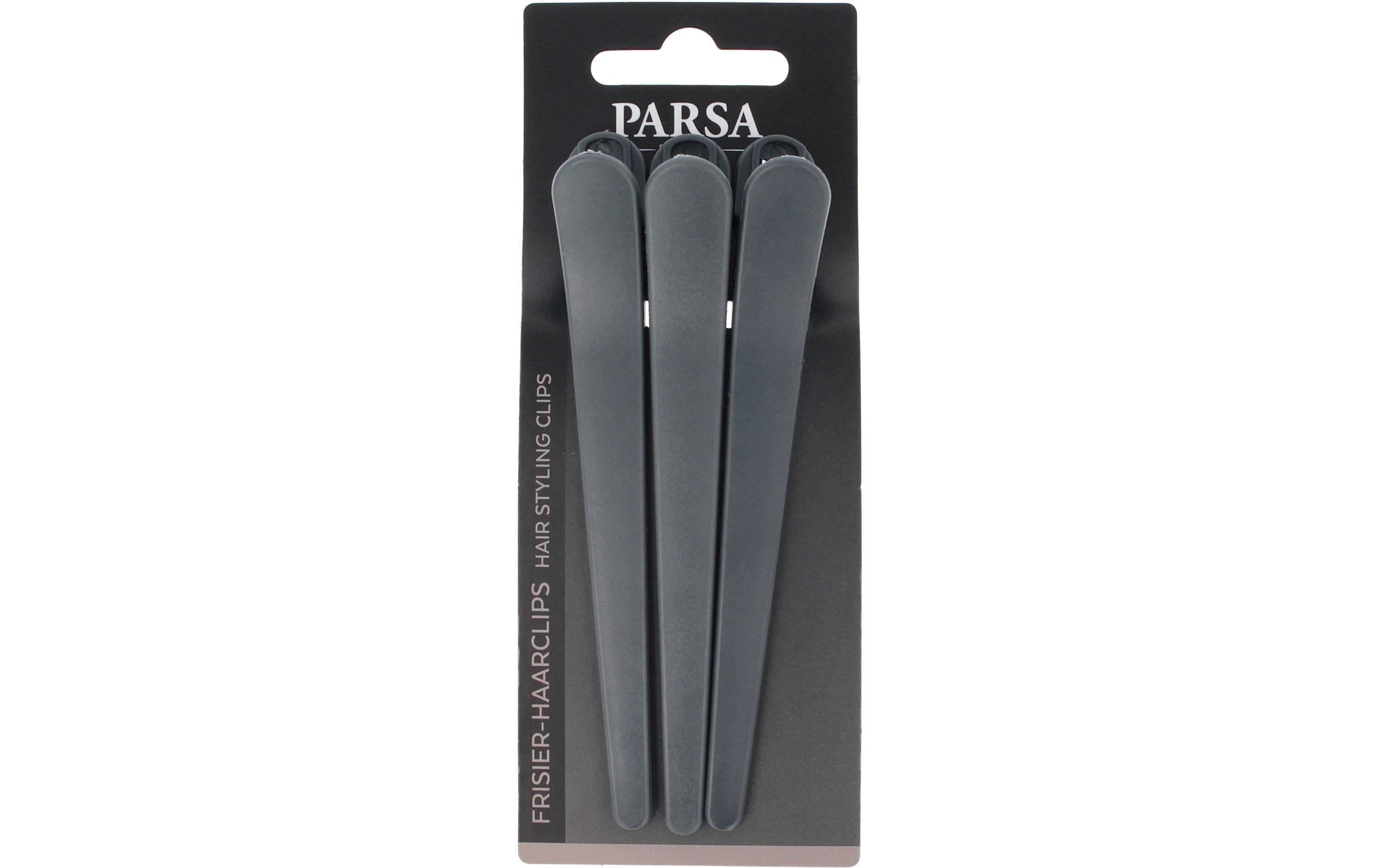 Frisier-Haarclips Grau 3 StückPraktisch und stylisch im Alltag