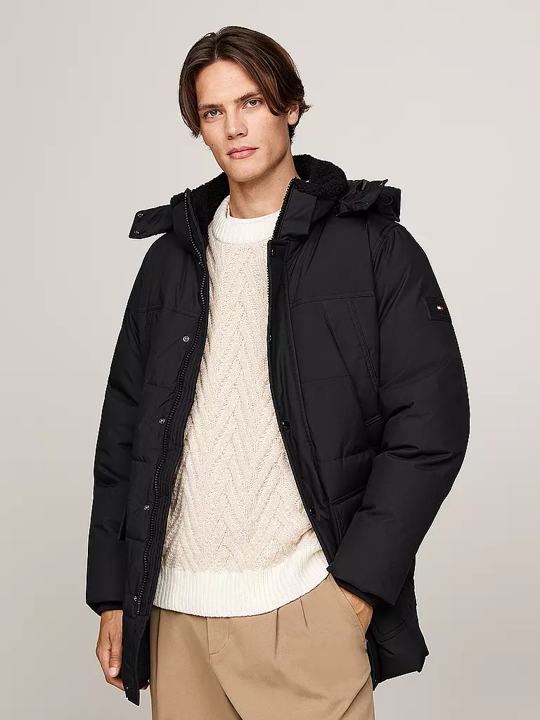 TOMMY HILFIGER Parka ROCKIE UTILITY  schwarz