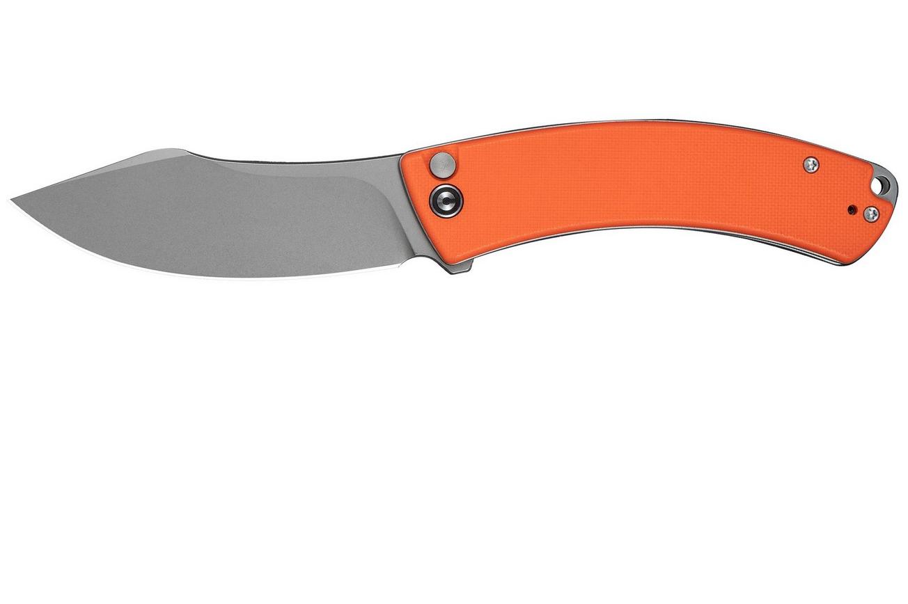 Civivi Outlaw Muk C24079-2 Stonewashed 14C28N, Orange G10, zakmes